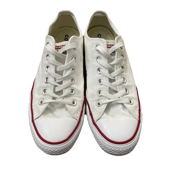 Converse Womens Chuck Taylor All Star Low Optical White Shoes W7652 Size 9 EU 40 - Picture 1 of 11